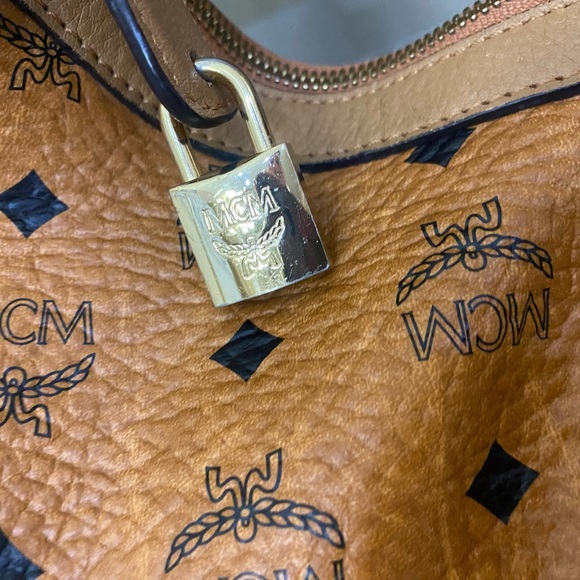 MCM Cognac Shoulder Bag - Picture 13 of 16